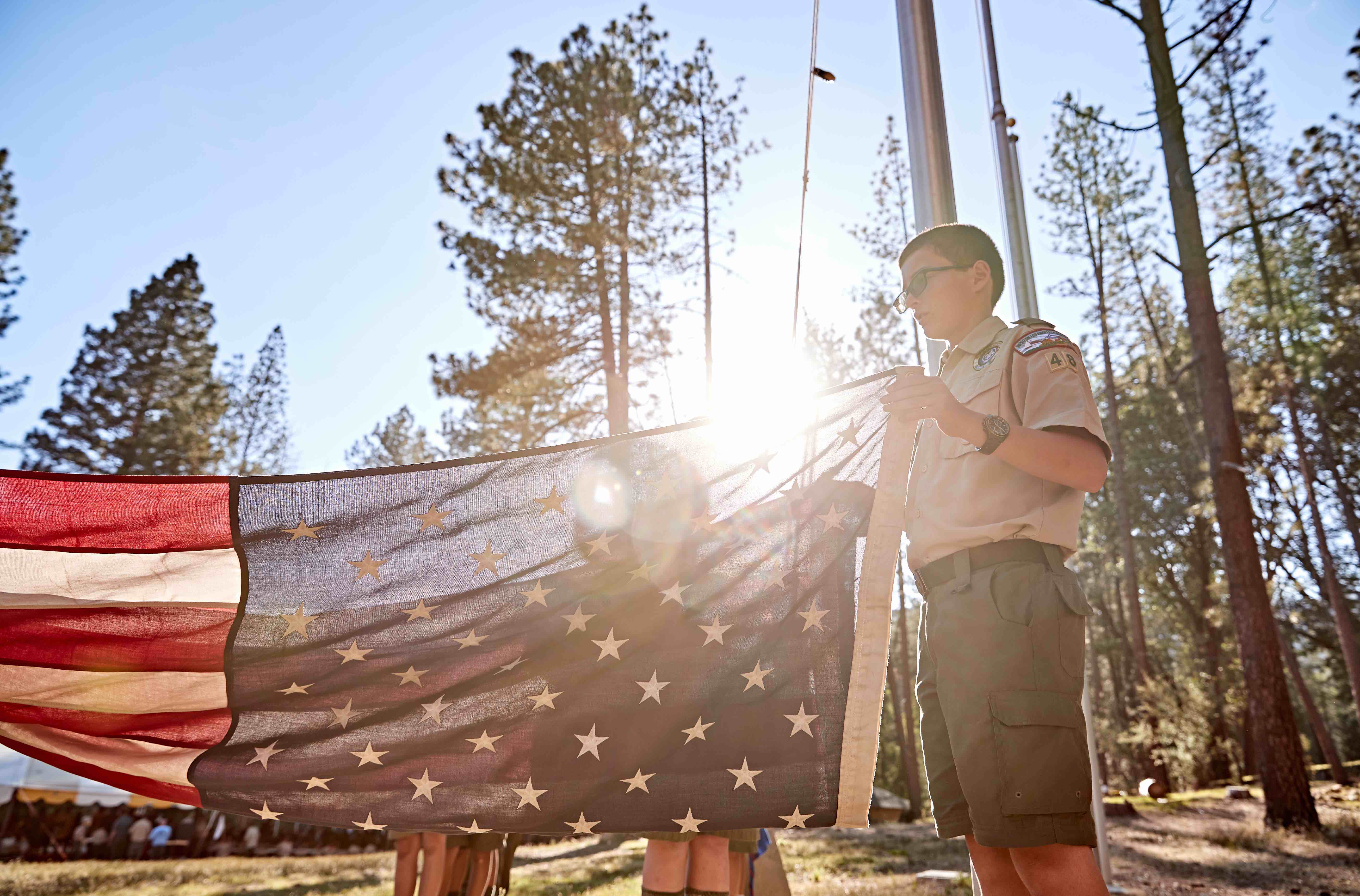 Flag Folding